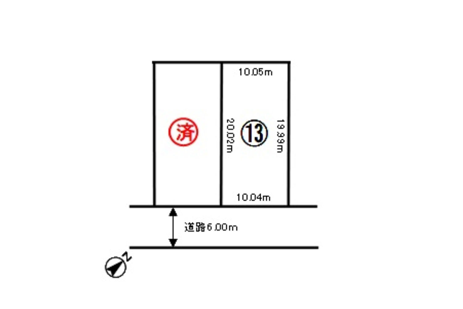 区画図
